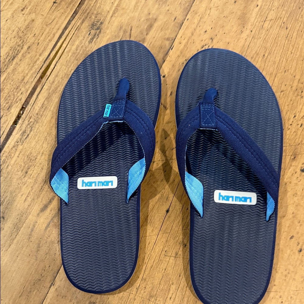 Havaianas Kids' Blue and Light Blue Flip Flops
